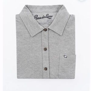 Peau de Loup Grey Button up